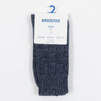 Womens BIRKENSTOCK Twist Thick Socks in NAVY