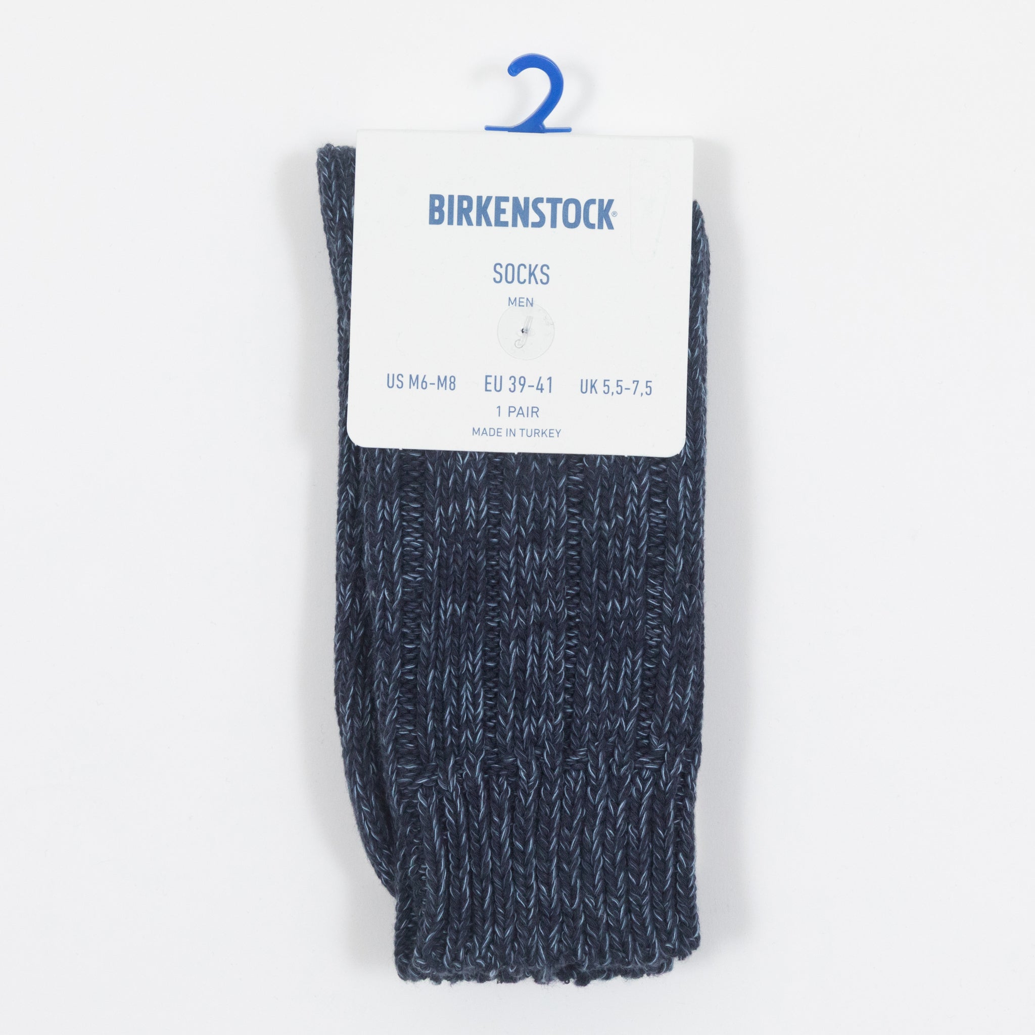 Men's BIRKENSTOCK Twist Thick Socks in NAVY