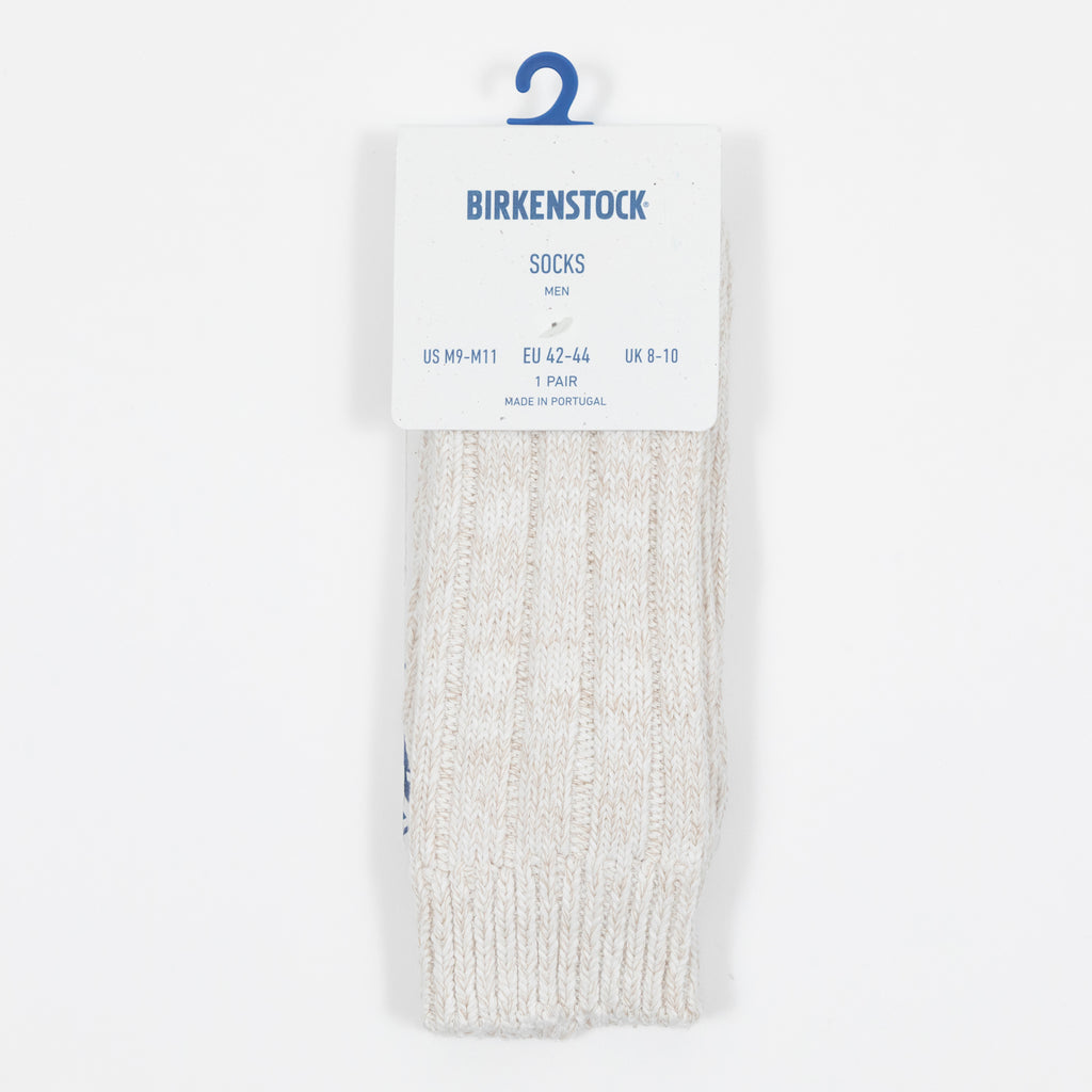 BIRKENSTOCK Twist Thick Socks in OFF WHITE