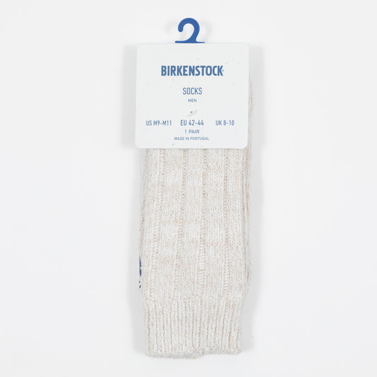 BIRKENSTOCK Twist Thick Socks in OFF WHITE