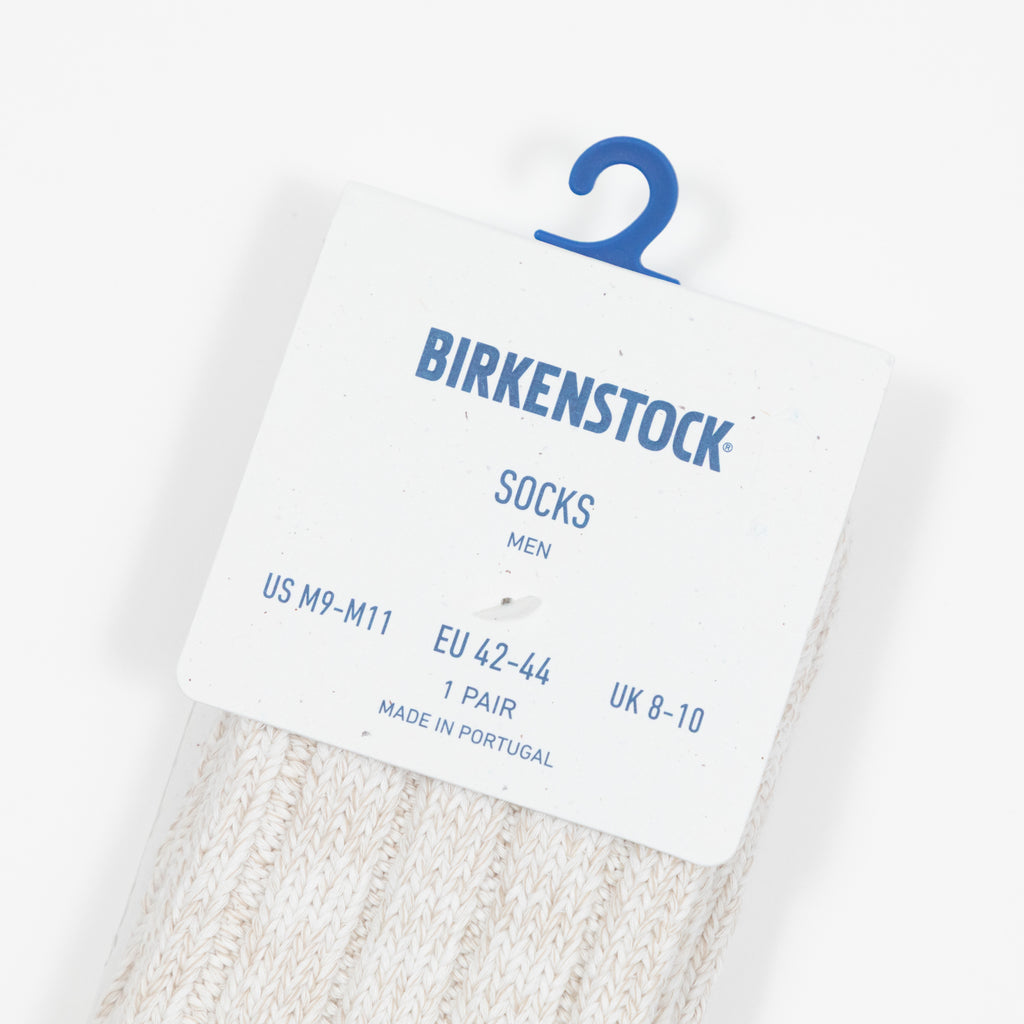 BIRKENSTOCK Twist Thick Socks in OFF WHITE