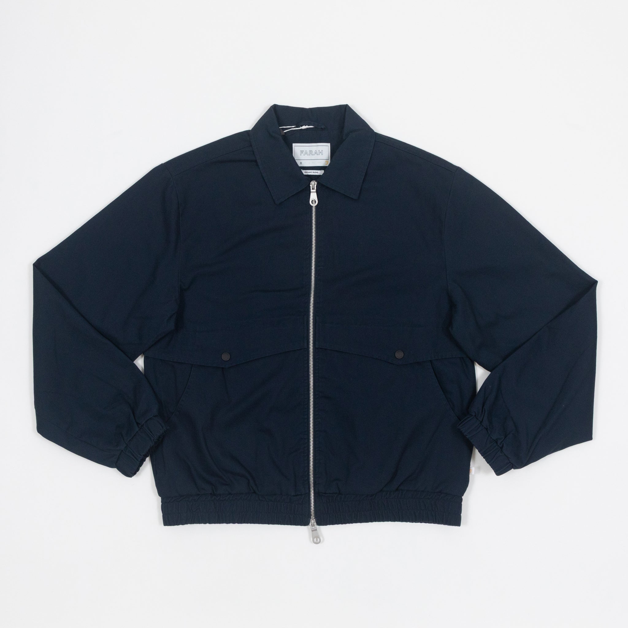 FARAH Tyler Blouson Jacket in NAVY