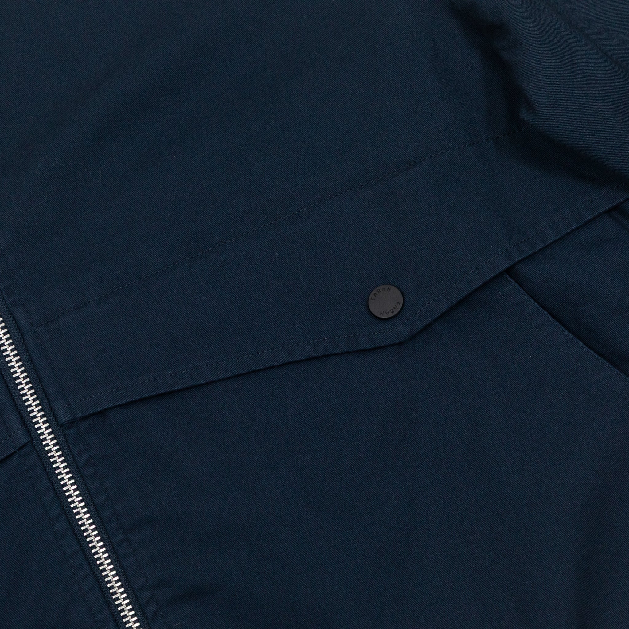 FARAH Tyler Blouson Jacket in NAVY