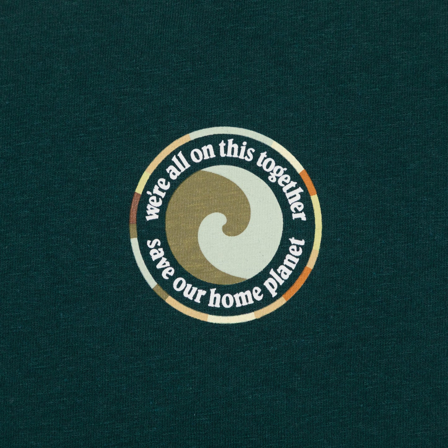 Womens PATAGONIA Unity Fitz Responsibili-Tee T-Shirt in GREEN