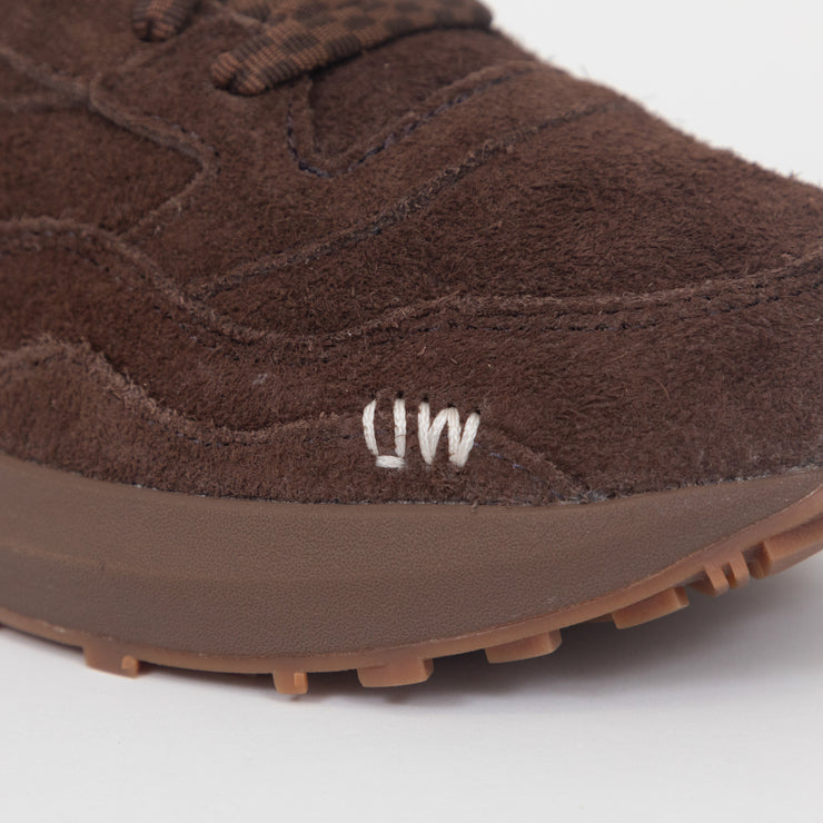 SAUCONY x Universal Works Collaboration Jazz NXT Trainers in BROWN