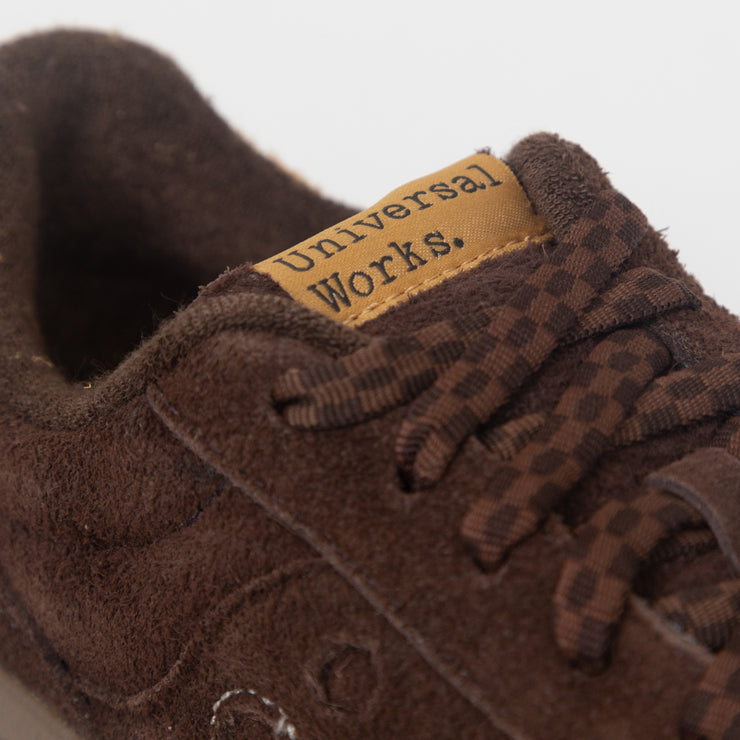 SAUCONY x Universal Works Collaboration Jazz NXT Trainers in BROWN