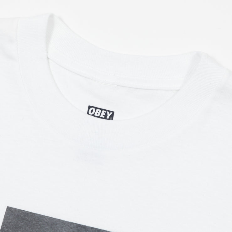 OBEY Urban Renewal Graphic T-Shirt in WHITE
