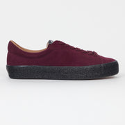 LAST RESORT AB VM002 Suede Skater trainers BURGUNDY & BLACK