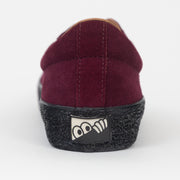 LAST RESORT AB VM002 Suede Skater trainers BURGUNDY & BLACK
