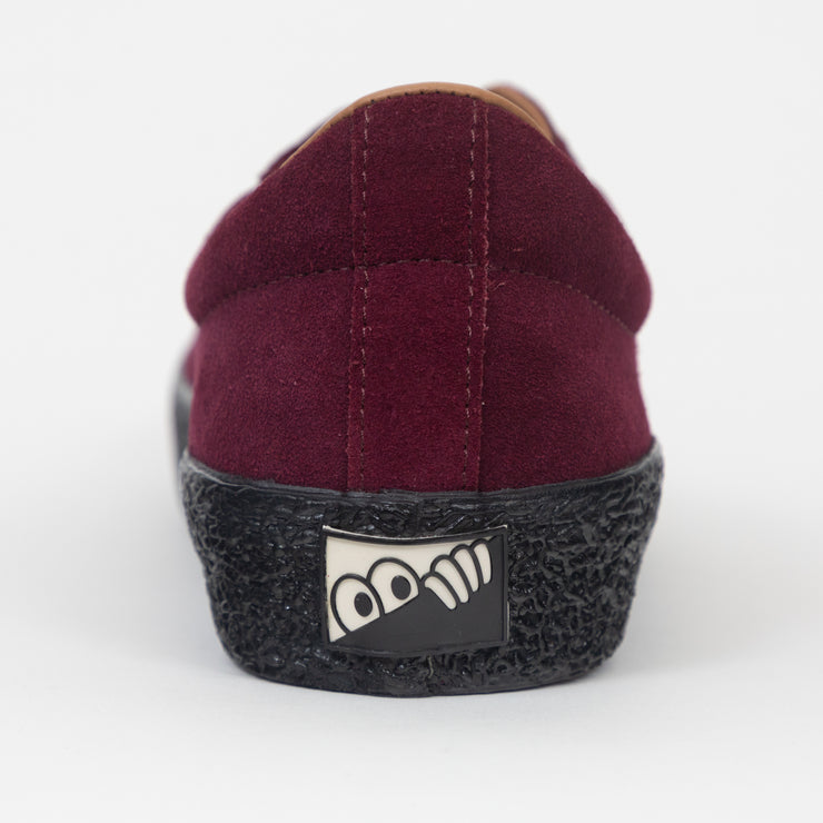 LAST RESORT AB VM002 Suede Skater trainers BURGUNDY & BLACK