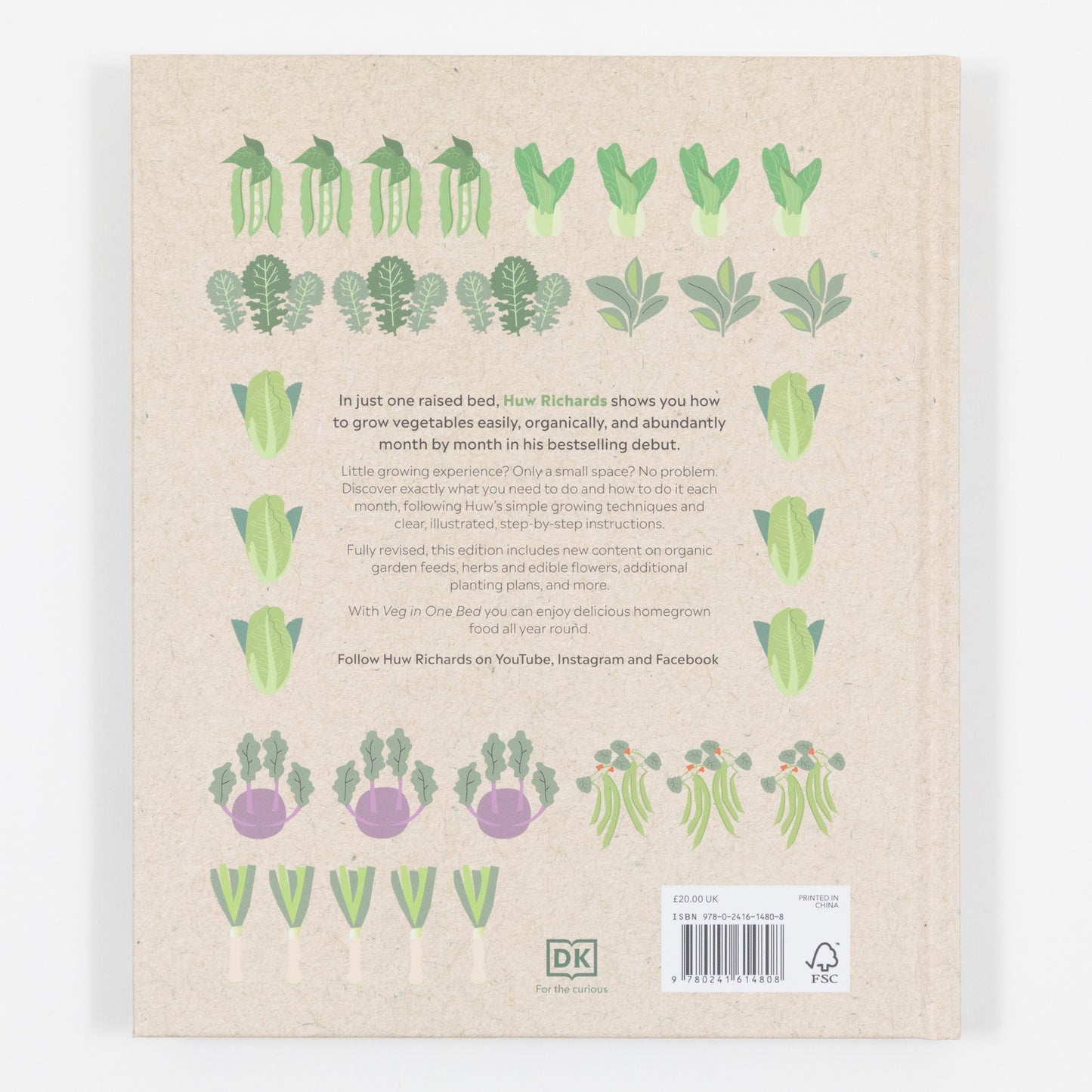 Veg in One Bed Gardening Book