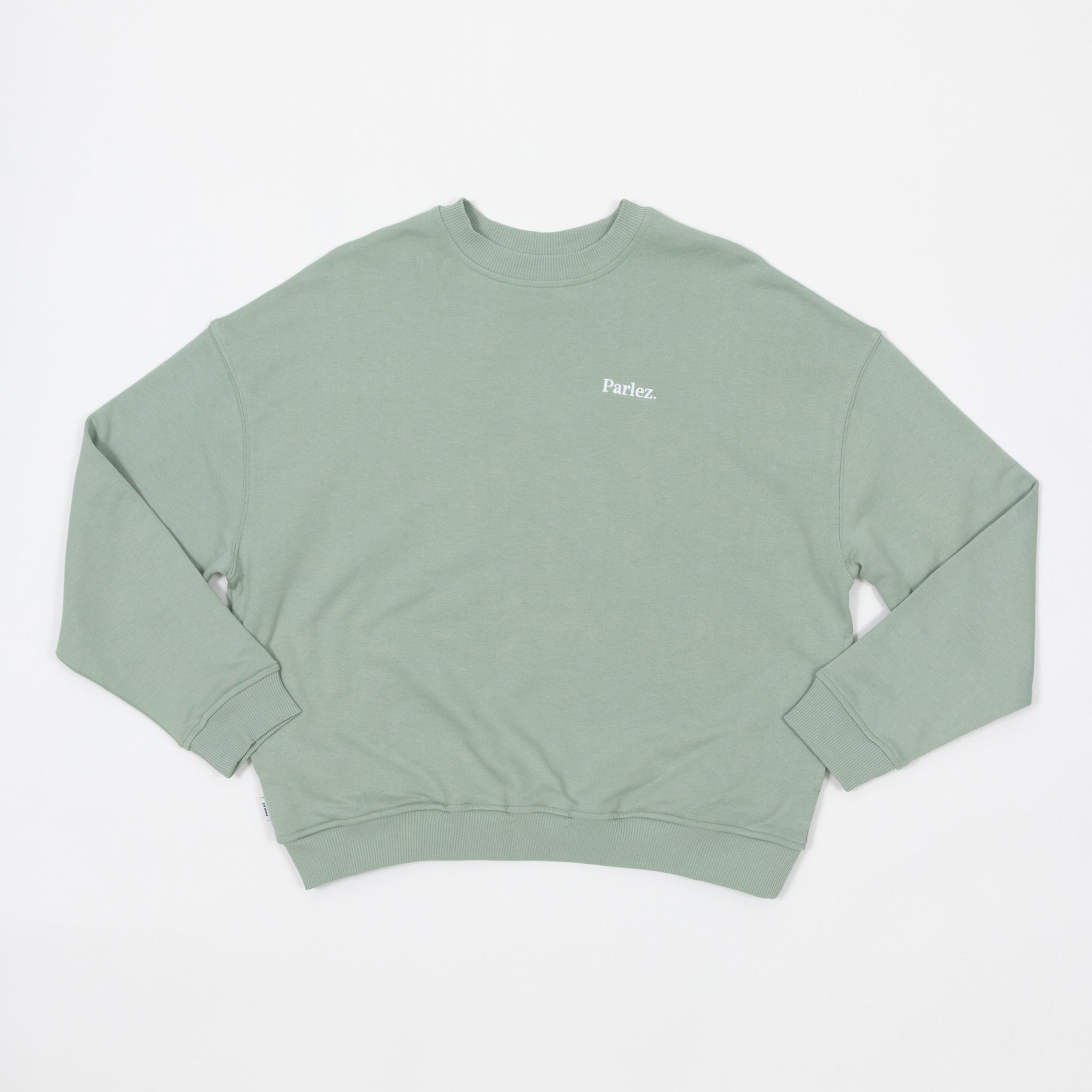 PARLEZ Vernon Crew Sweatshirt in SEA GREEN