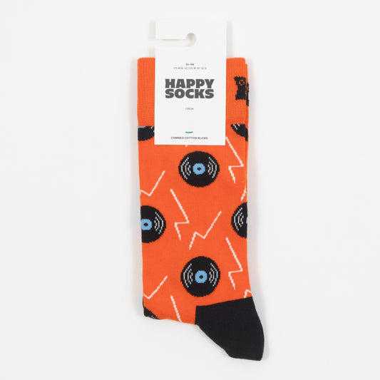 HAPPY SOCKS Vinyl Socks in ORANGE