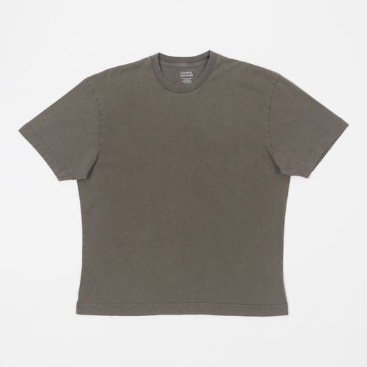 COLORFUL STANDARD Basic Oversized T-Shirt in BROWN