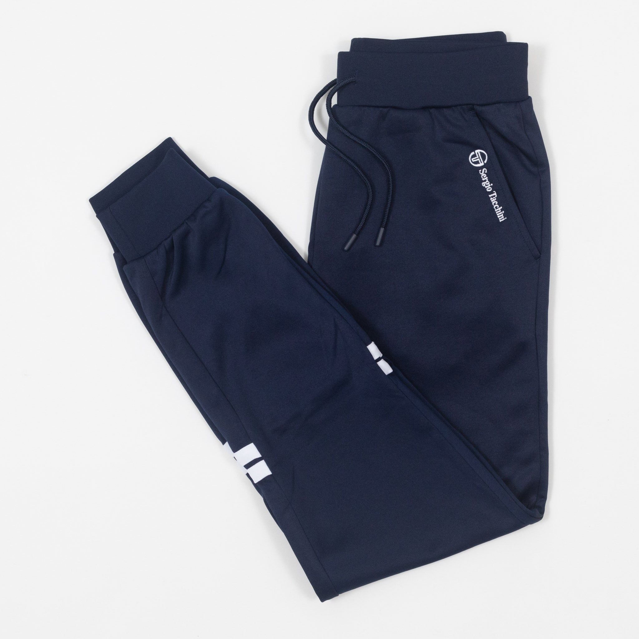 SERGIO TACCHINI Blow Cuffed Trousers in NAVY