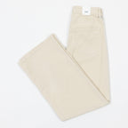 Womens JJXX Zoe Gelly Corduroy Wide Trousers in CREAM