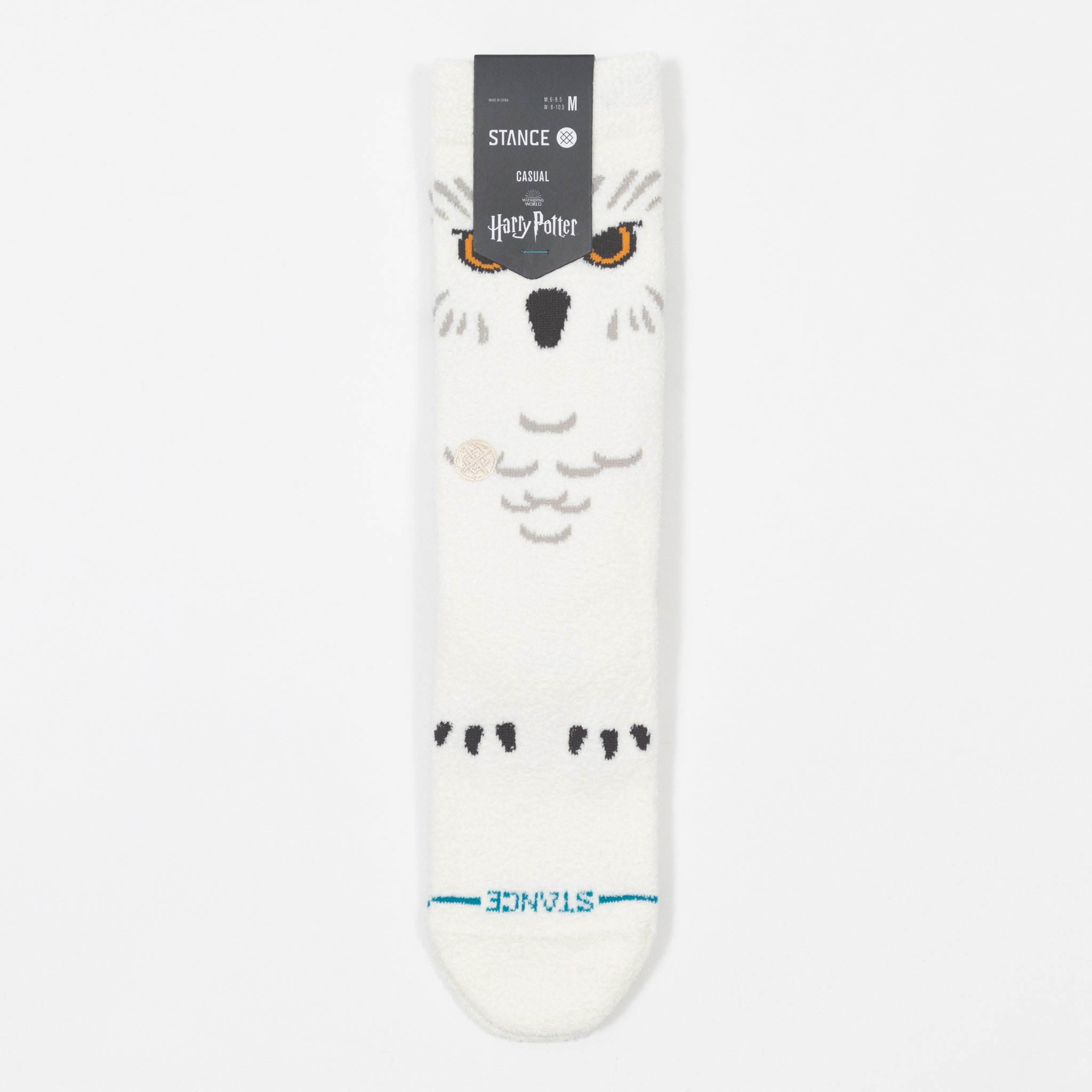 STANCE X HARRY POTTER Hedwig Socks in WHITE