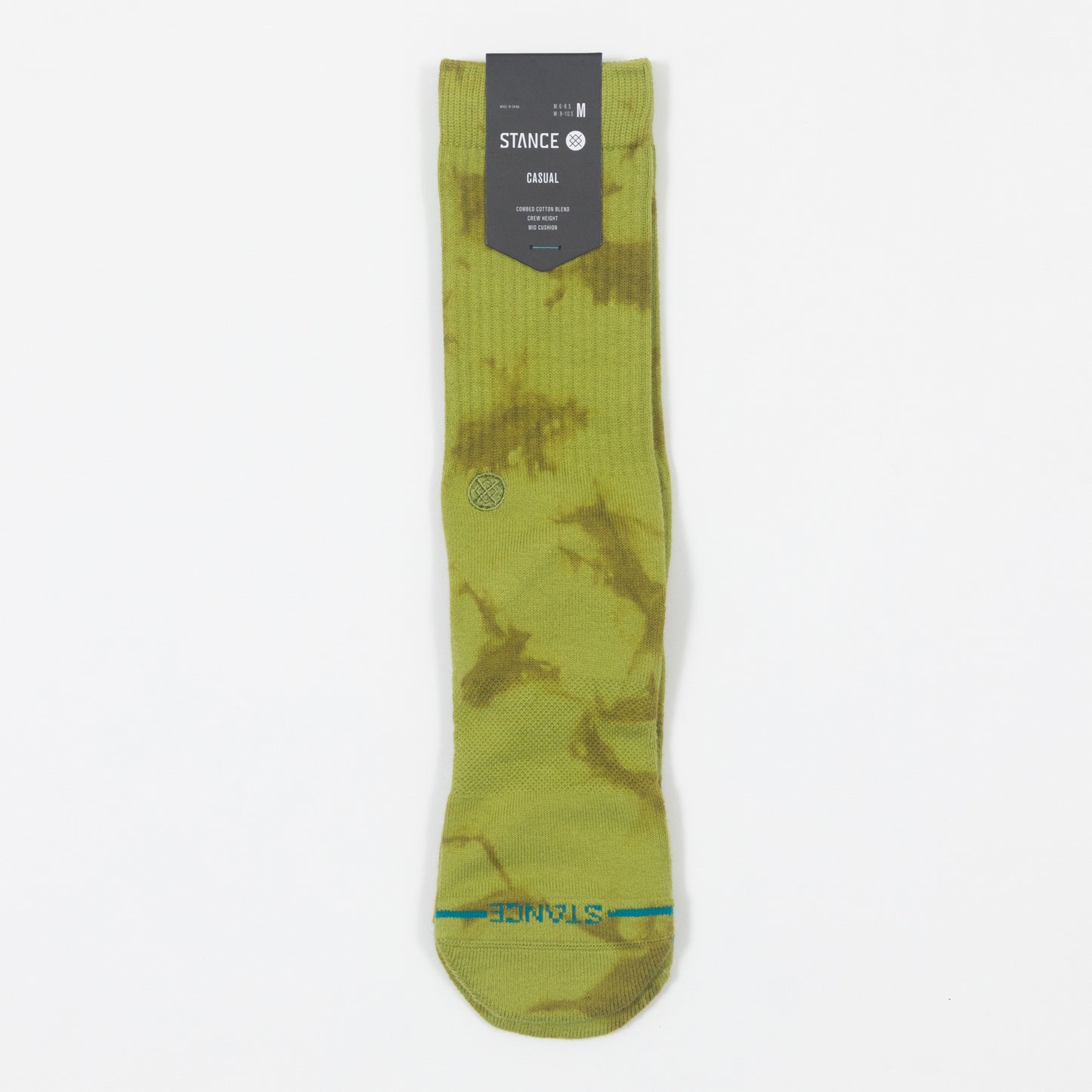 STANCE Icon Dye Socks in GREEN