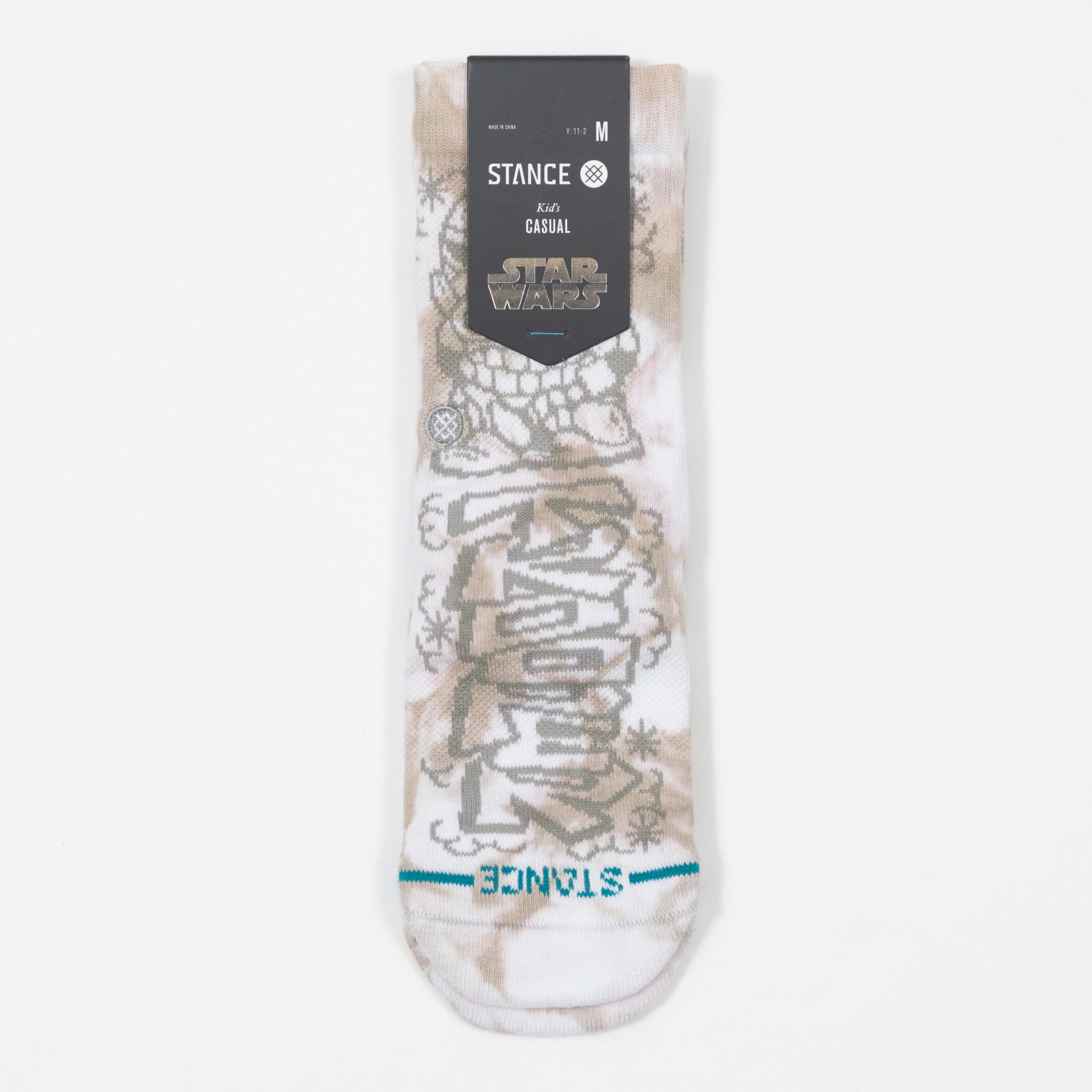 Kids STANCE X Star Wars DJ Trooper Socks in WHITE