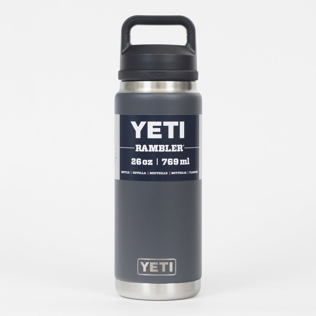 YETI Rambler® 26 oz (769 ml) Bottle With Chug Cap in Charcoal