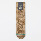 STANCE X STAR WARS DJ Chewie Socks in BEIGE