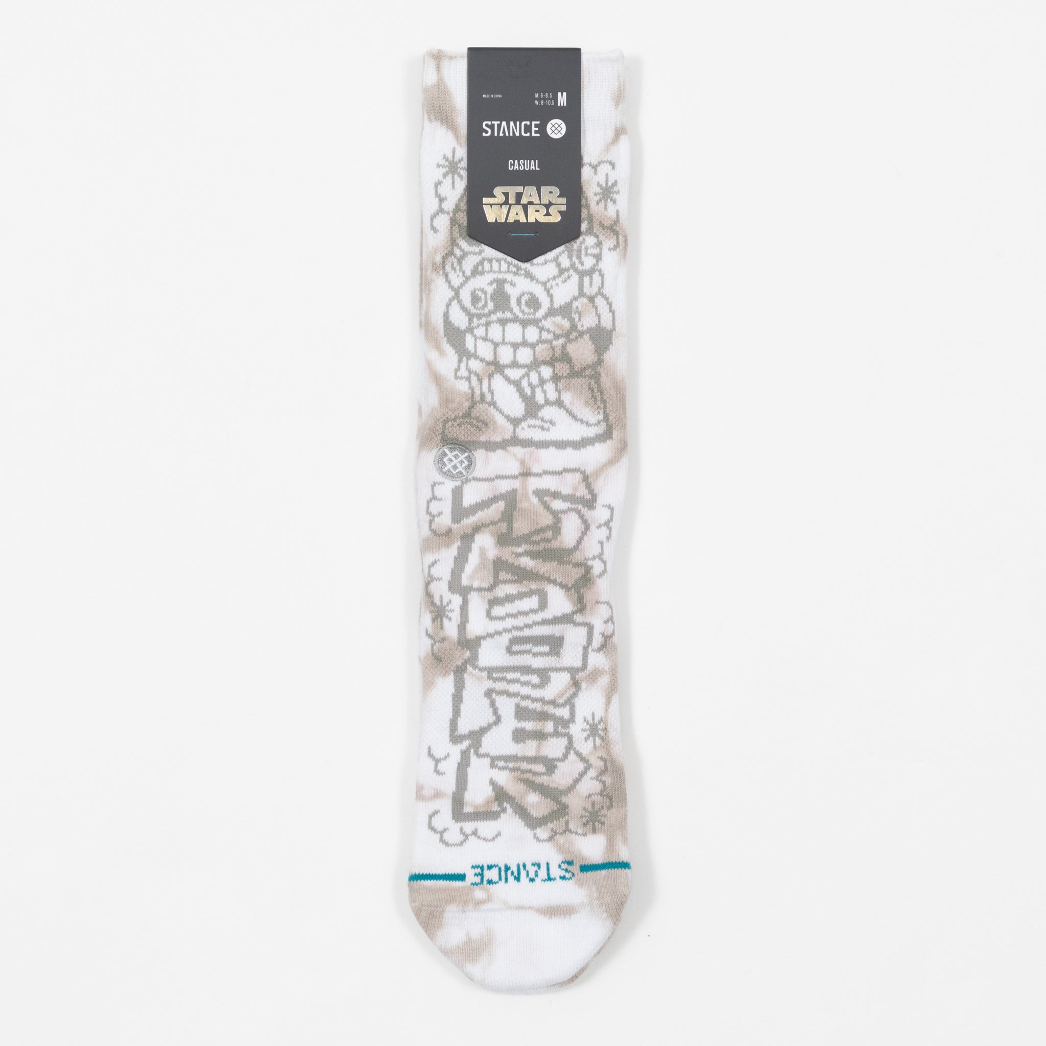 STANCE X STAR WARS DJ Trooper Socks in WHITE