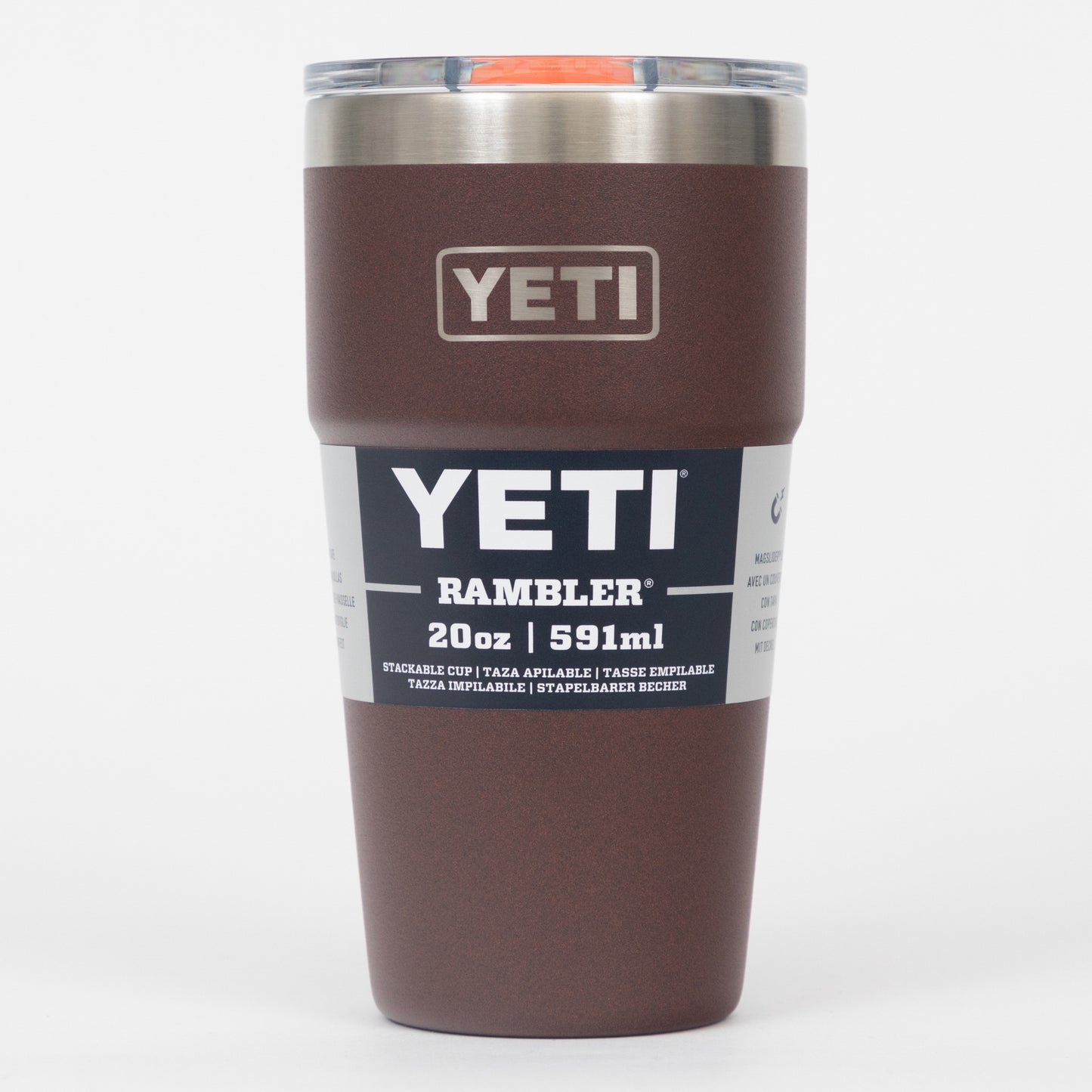 YETI Single 20 oz (591ml) Stackable Cup in BROWN