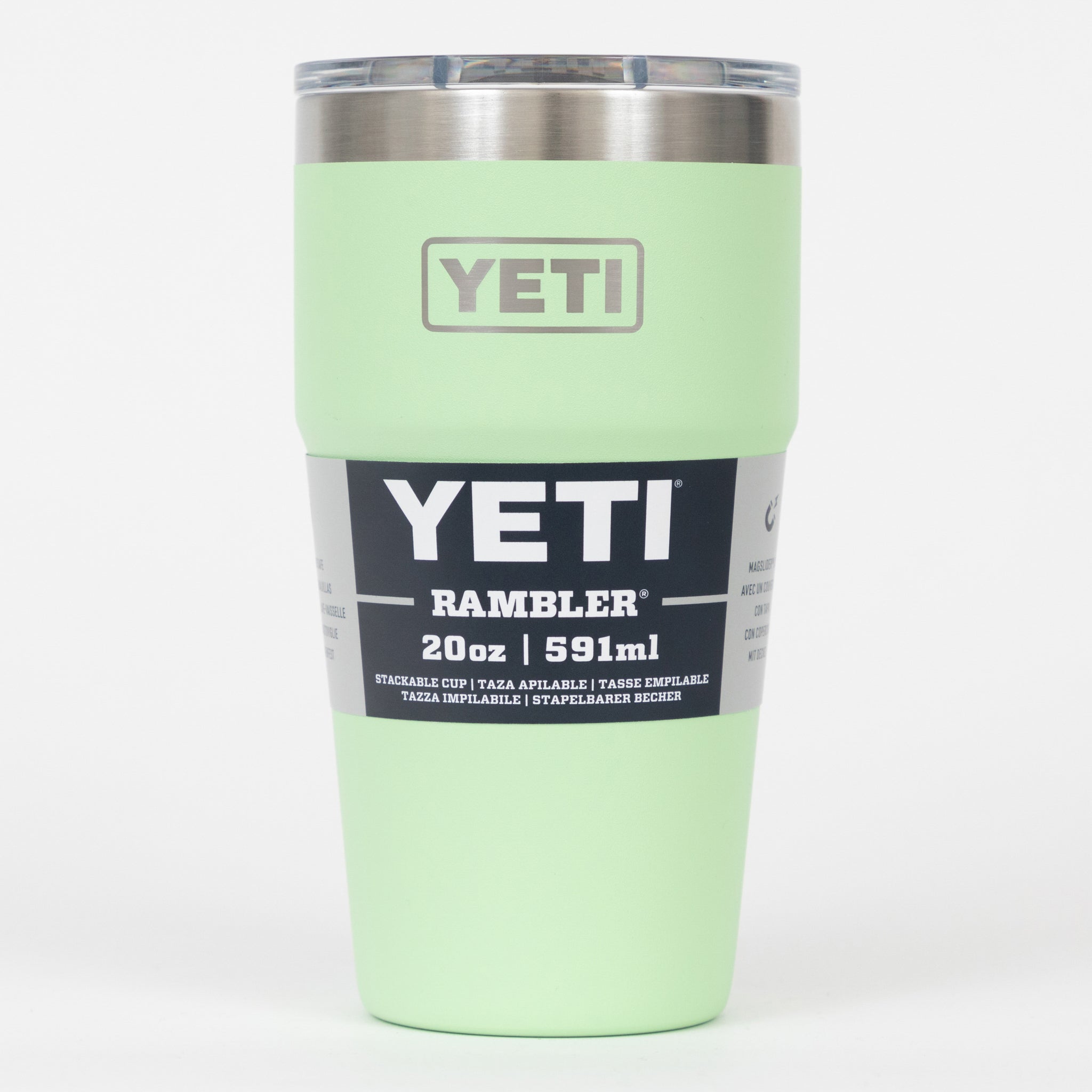 YETI Rambler 20 oz (591 ml) Stackable Cup in Key Lime