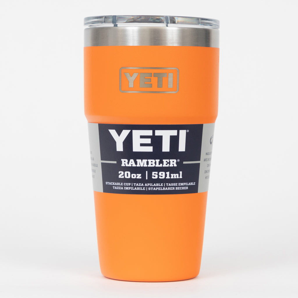 YETI Rambler 20 oz (591 ml) Stackable Cup in King Crab