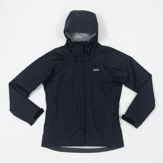 Womens PATAGONIA Torrentshell 3L Rain Jacket in BLACK
