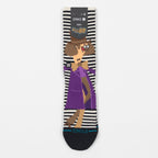 STANCE x WILLY WONKA Oompa Loompa Socks in BLACK & WHITE