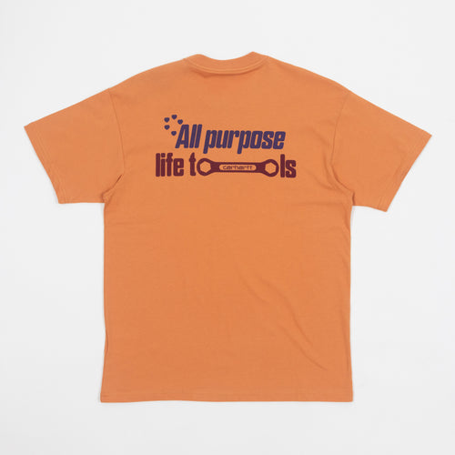 CARHARTT WIP All Tools T-Shirt in ORANGE