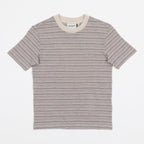 Womens CARHARTT WIP Gellar Stripe T-Shirt in BEIGE