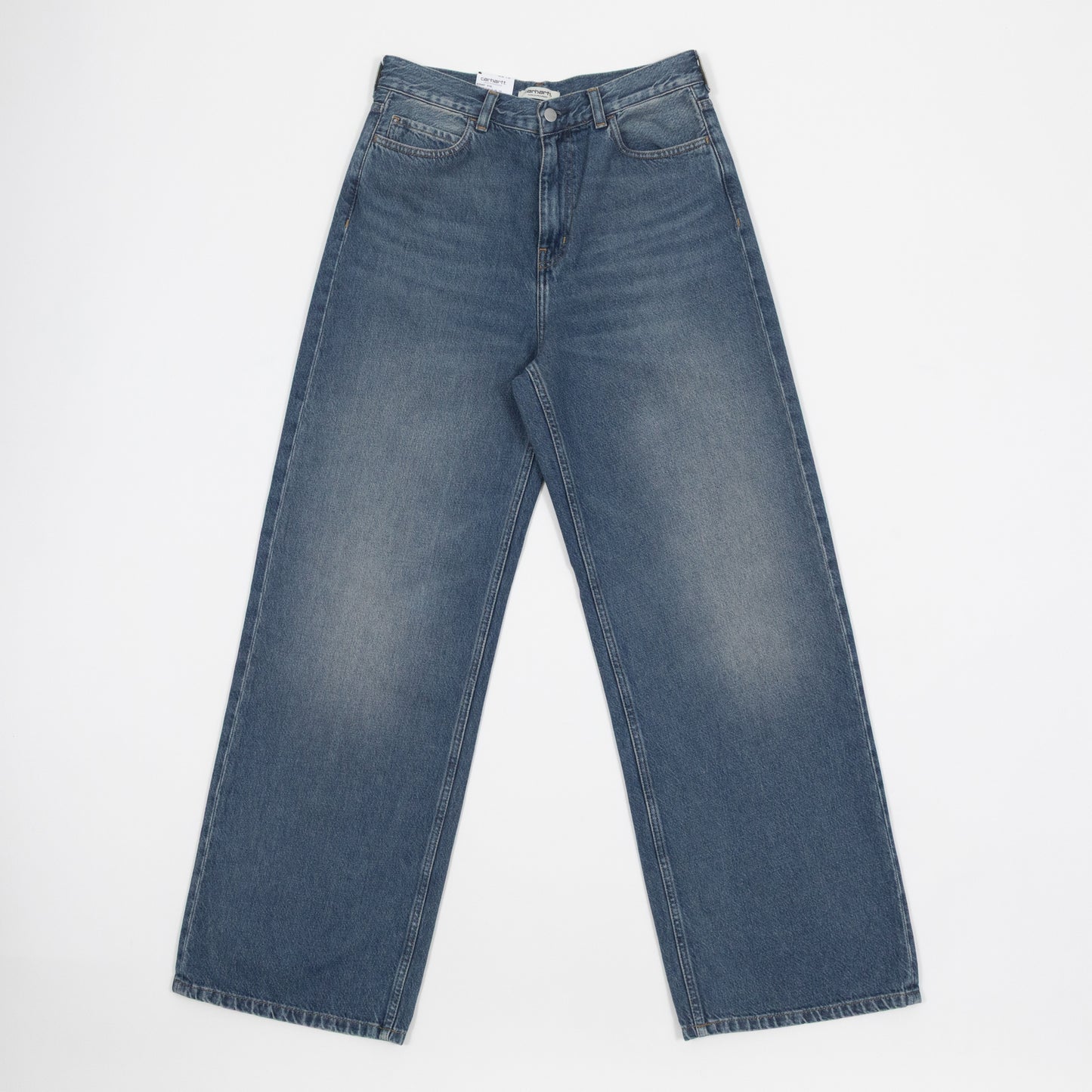 Womens CARHARTT WIP Jane Jeans in WASHED DARK BLUE