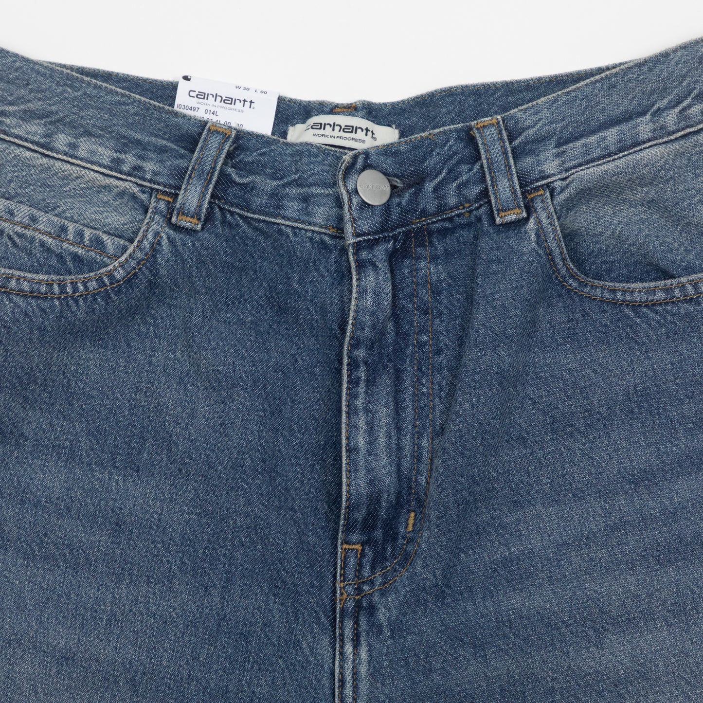 Womens CARHARTT WIP Jane Jeans in WASHED DARK BLUE