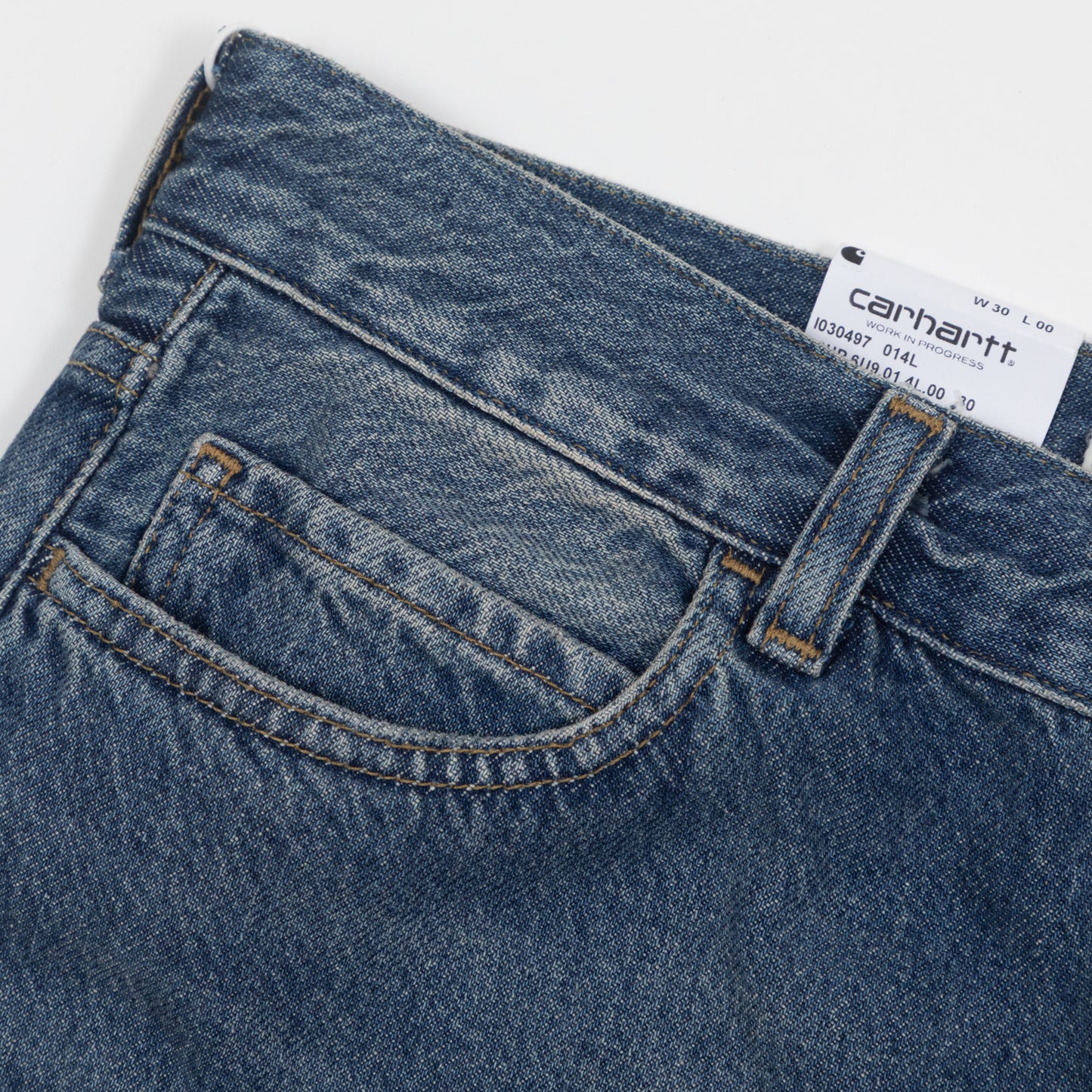 Womens CARHARTT WIP Jane Jeans in WASHED DARK BLUE