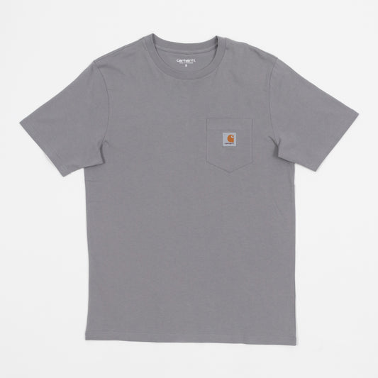 CARHARTT WIP Pocket T-Shirt in LIGHT GREY