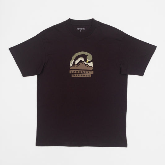 CARHARTT WIP Rising Helix T-Shirt in BROWN