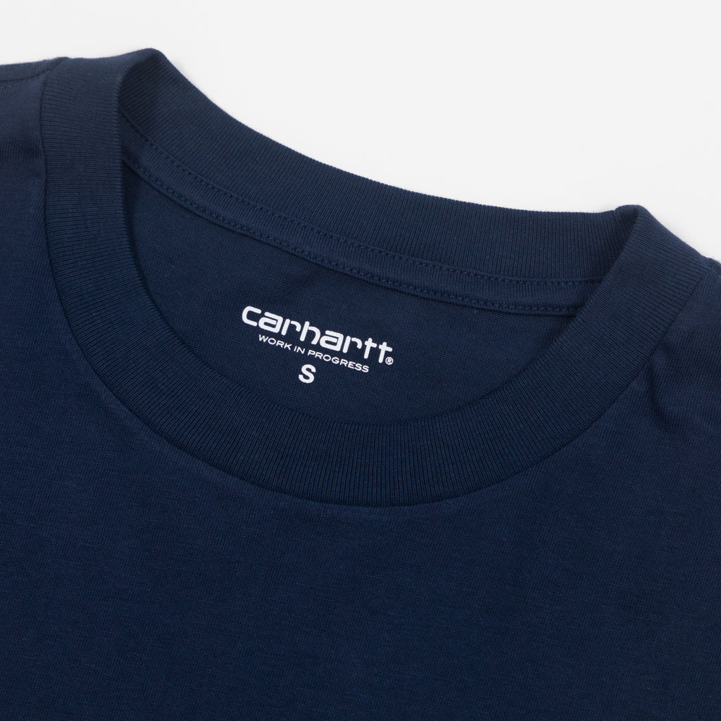 CARHARTT WIP Script T-Shirt in NAVY