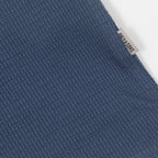 only and sons quarter zip polo shirt blue branding