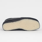 CLARKS ORIGINALS Wallabee Boots in BLACK LEATHER