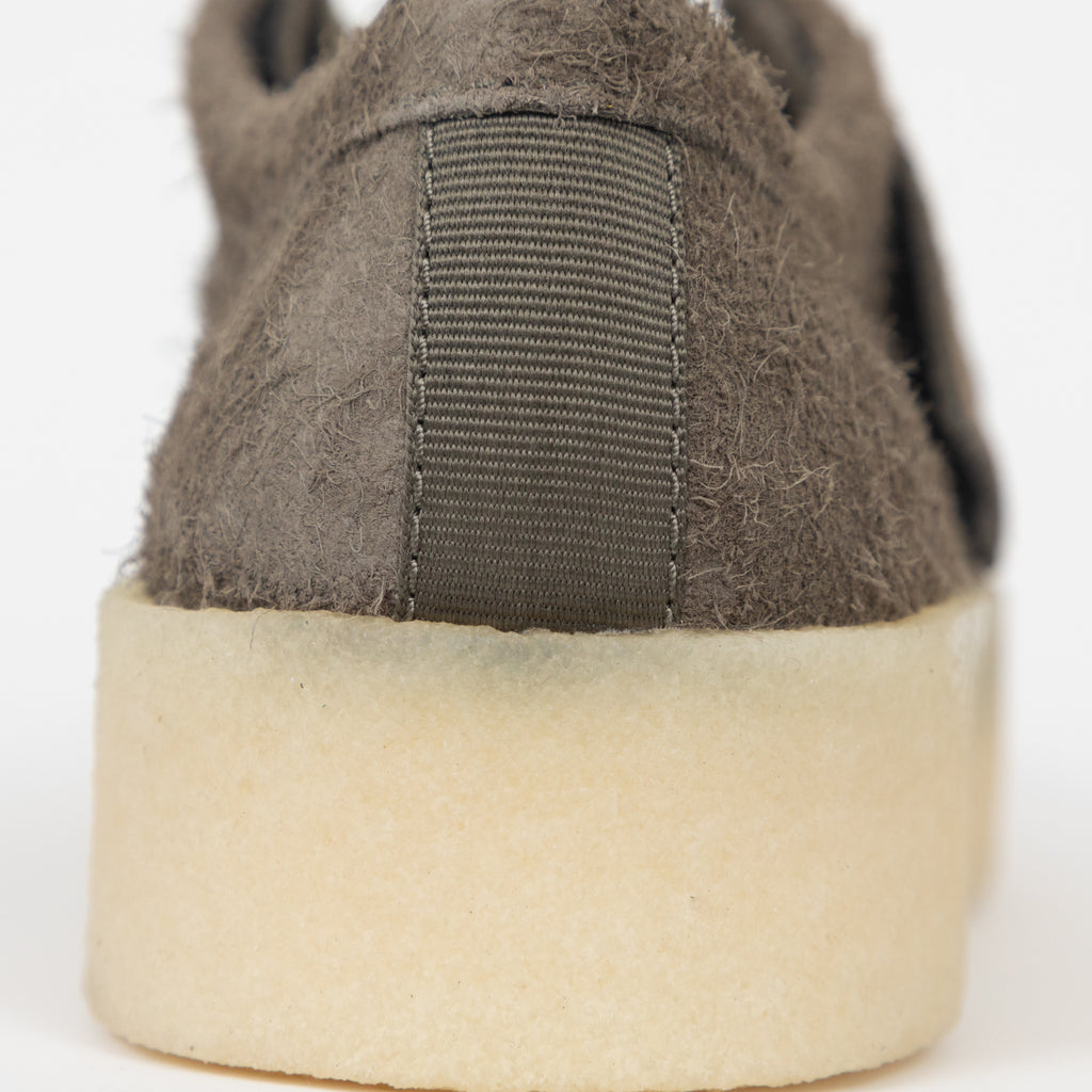 CLARKS ORIGINALS Wallabee Cup Suede Shoes in GREY