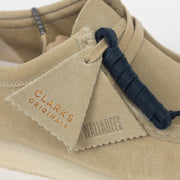 CLARKS ORIGINALS Wallabee Suede Shoes in BEIGE