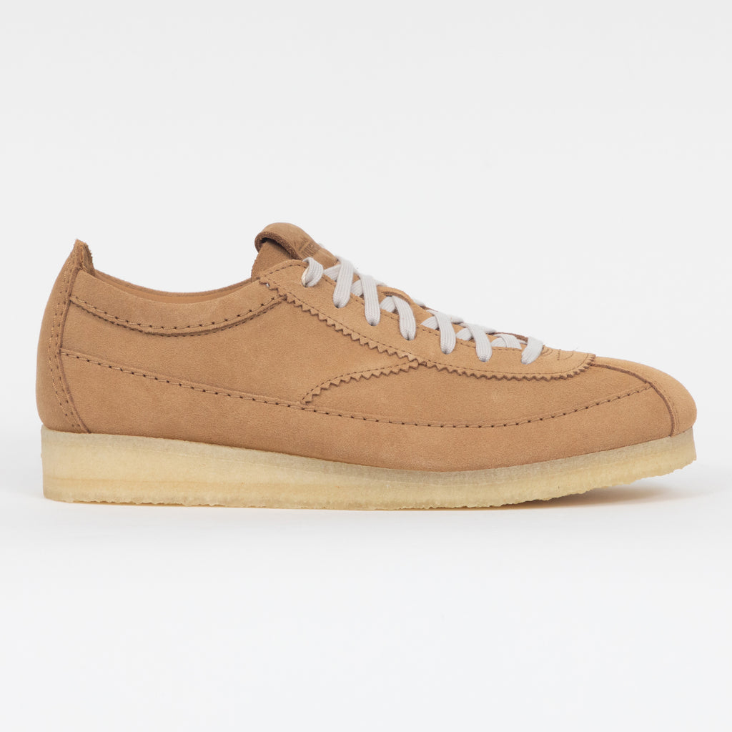 CLARKS ORIGINALS Wallabee Tor Suede Shoes in TAN