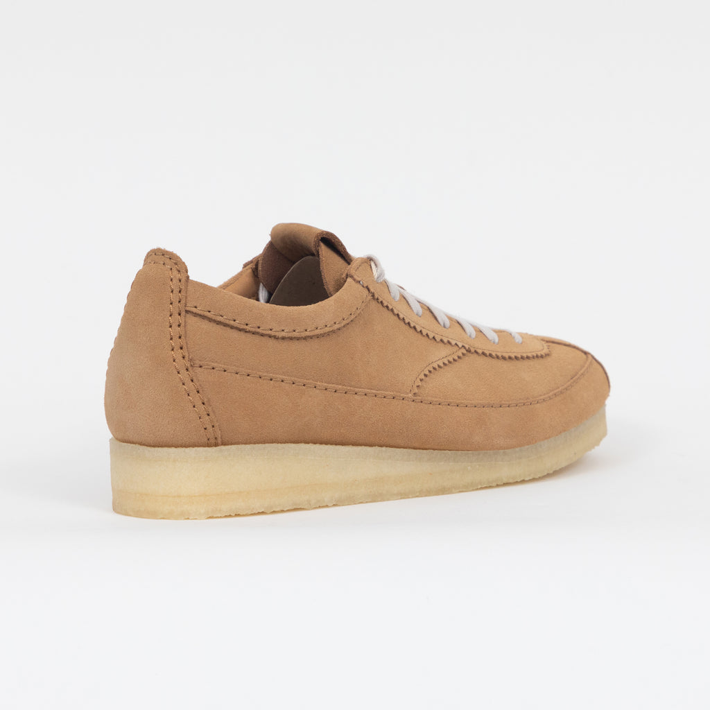 CLARKS ORIGINALS Wallabee Tor Suede Shoes in TAN
