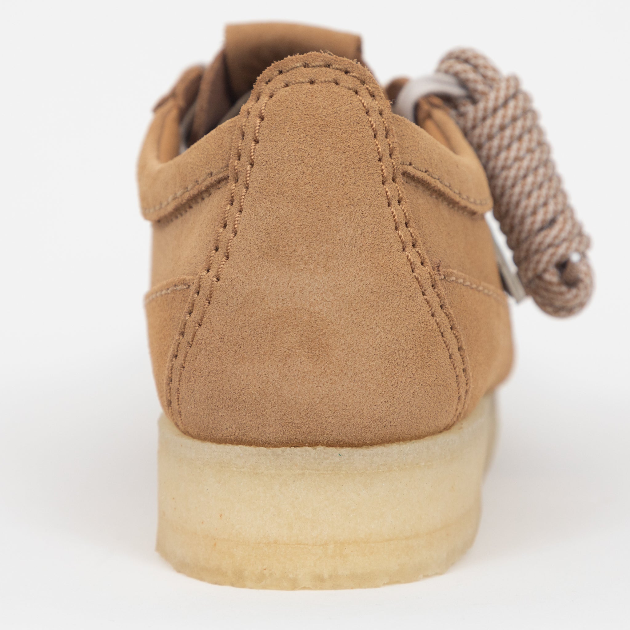 CLARKS ORIGINALS Wallabee Tor Suede Shoes in TAN