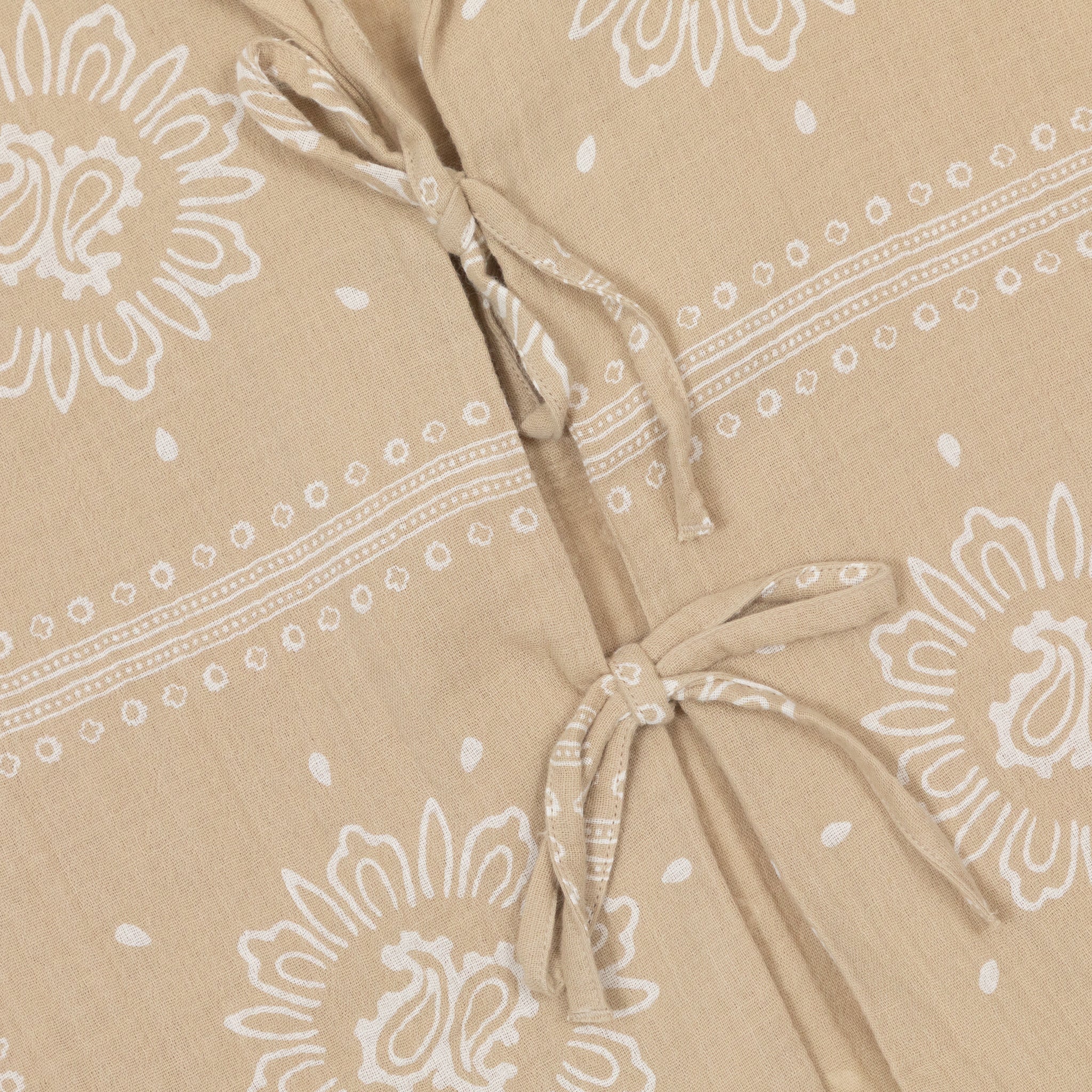 womens brixton tie top front closure