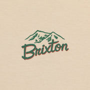 BRIXTON Welton Short Sleeve Graphic T-Shirt in CREAM