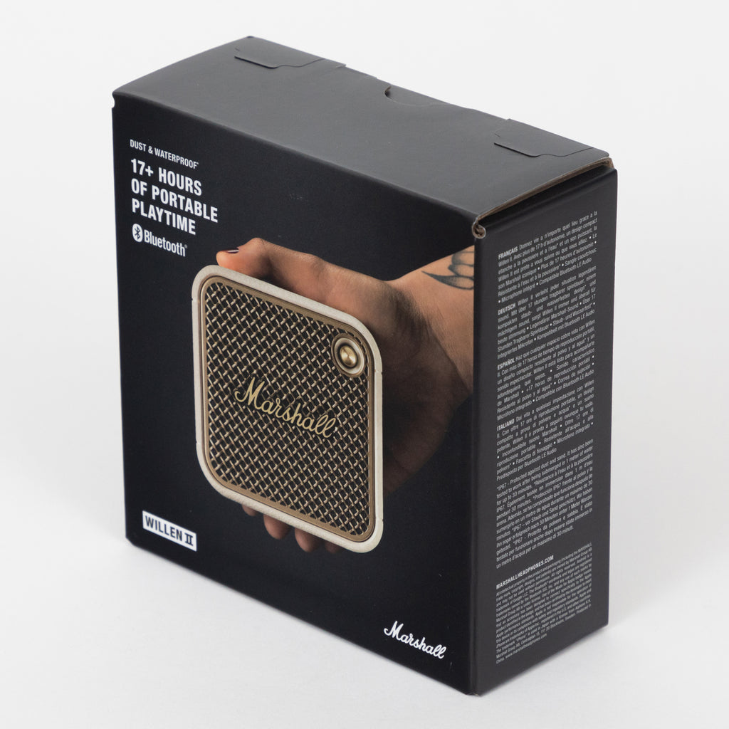 MARSHALL Willen II Portable Speaker in CREAM