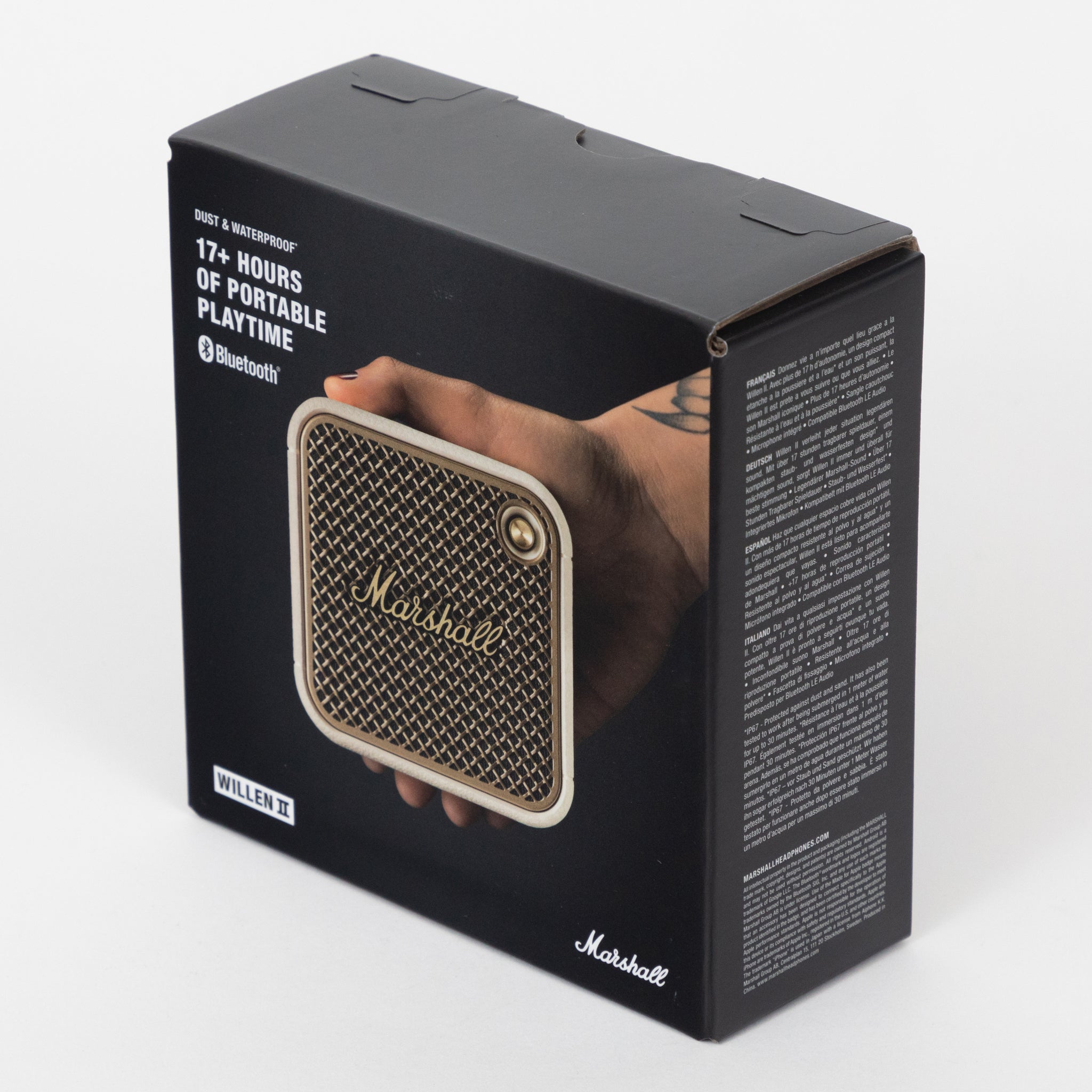 MARSHALL Willen II Portable Speaker in CREAM